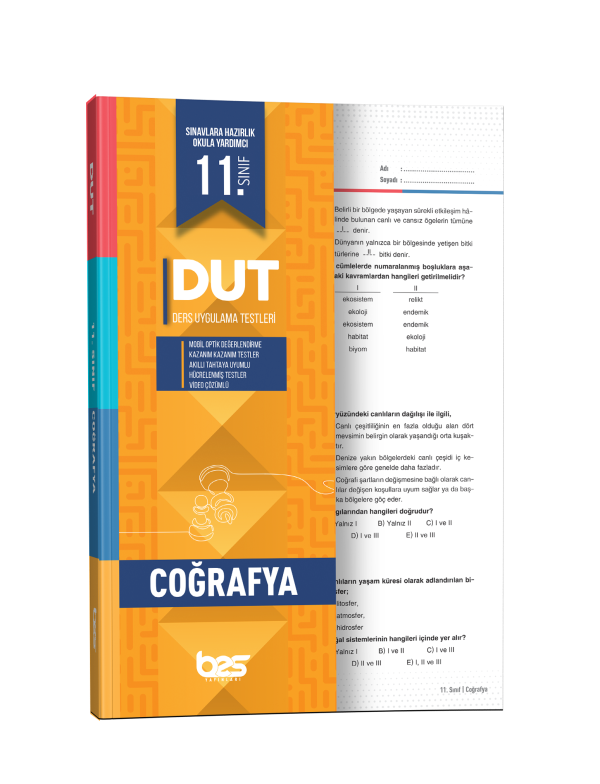 BES DUT 11.SINIF UYGULAMA TESTİ COĞRAFYA - 2025-26